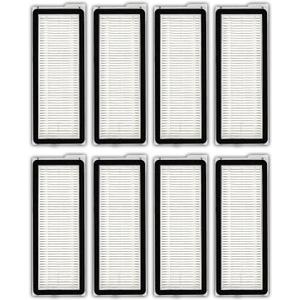 (Pack of 8) QV 35A, QV 35S, Q Revo S Replacement HEPA Filter for Roborock QV 35A, QV 35S, Qrevo S, Qrevo Pro, Qrevo MaxV, Qrevo Plus, Qrevo Edge, Qrevo Curv, Filter Accessories Kit (NOT FOR Q Revo)