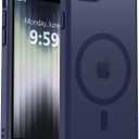 MOCCA Strong Magnetic for iPhone SE Case 2022/iPhone SE 2020 Case/iPhone 7 Case/iPhone 8 Case [Compatible with Magsafe] Slim Thin Translucent Matte Protective Cover Phone Case 4.7'', Deep Blue