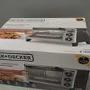 BLACK+DECKER TO1313SBD Toaster Oven, 15.47 Inch, Silver
