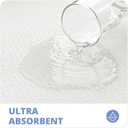 Bath Mat,Ultra Thin Bathroom Rugs,Rubber Bath Mats for Bathroom,No Slip Bath Rugs,Quick Dry,Machine Washable,Low Pile,Absorbent,Shower Outside,Sink,Home Decor Accessories.Cream,1'8"x2'8"(20x32inch)