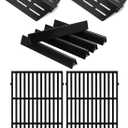 Genesis 300 Parts 7524 Grill Grate 7621 Flavorizer Bars 65505 Heat Deflectors Replacement Parts for Weber Genesis E-310 E-330 S-330 S-310 E-320 S-320 E-315 Gas Grill GS4 Flavor Bars Cooking Grate