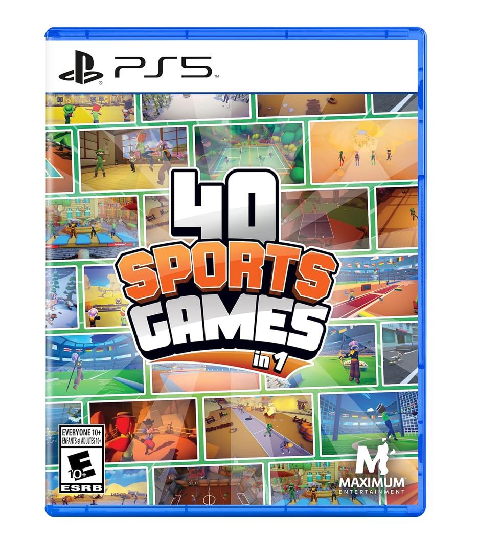40 Sports Games In 1 PS5 