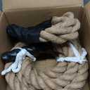 Perantlb Outdoor Climbing Rope for Fitness and Strength Training, Workout Gym Climbing Rope, 1.5'' in Diameter, Length : 8,10, 15, 20, 25, 30,40, 50 Feet