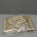 Jetec 5 Pcs Eid Ramadan Mubarak Decoration Large Size 14'' 10'' 10'' Ramadan Lantern Light 7'' Wooden Eid Mubarak Table Sign Hollow Moon Star Design Ramadhan Decoration for Home Islam Muslim Decor