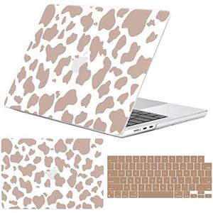 GABraden Compatible with MacBook Air 13.6 inch Case 2025-2022 Release M4 A3240 M3 A3113 M2 A2681,Chip with Keyboard Protectors,Sturdy Protective Laptop Hard Shell（Brown Cow）