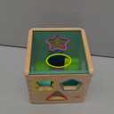 B. toys- Wonder Cube- Developmental Toy- Wooden Shape Sorter Cube  9 Colorful Shapes  Educational Wooden Toy for Toddlers, Kids  18 Months +
