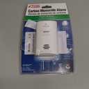 Kidde Carbon Monoxide Detector, Plug In Wall with AA Battery Backup, Test-Hush Button (Pack of 1)