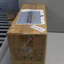 Seeded Glass Lamp Shade 3 Pack, Clear Cylinder Glass Shade for Light Fixture Replacement Globe for Pendant Light Wall Sconce Chandelier, 1 5/8 inch Fitter