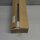 Mkono Metal Storage Basket for Toilet Tank Top Bathroom Decor, Galvanized Tray with Handle for Shelves, Farmhouse Toilet Paper Holder Organizing Bin Box for Countertop Living Room, Set of 2, Black