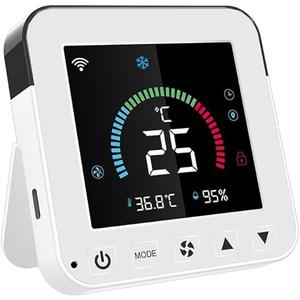 Smart Air Conditioner Controller, WenzhiIoT WiFi Thermostat for Mini-Split,Window,Portable AC&Heat Pumps Tuya Smart Life Wireless Remote Compatible with Alexa Google Home