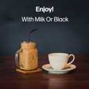 Strong Organic 10 Mushroom Coffee (7 Oz, 60 Servings) - Great Tasting Arabica Instant Coffee Infused with 10 Magical Superfoods: Lion's Mane, Reishi, Chaga, Cordyceps, Shiitake, Maitake, Turkey Tail, and King Trumpet (EXP 08/01/26)