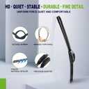 OEM QUALITY 22" + 16" PARRATI Premium All-Season Windshield Wiper Blades (Set of 2)
