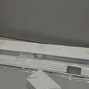 LazBlinds 2 Inch Faux Wood Blinds with Crown Valance, Cordless Blinds for Windows, Room Darkening Horizontal Window Blinds, 20" W x 73" H, White with Wood Grain