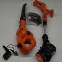 BLACK+DECKER 20V MAX* POWERCONNECT 10 in. 2in1 Cordless String Trimmer/Edger + Sweeper Combo Kit (LCC222)