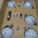 Mid Century Modern Gold Sputnik Flush Mount Ceiling Light Antique Brass Ceiling Lights 6 Light Amber Glass Chandelier Small Living Room Globe Ceiling Light