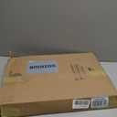 Bemis 7300SLEC Slow Close Toilet Seat, Easy Clean Hinges and Durable Plastic Seat, Made in USA, Elongated, White