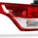Tail Light Outer Compatible with 2013-2016 Ford Escape Left Driver Side Taillight without Bulb Replace CJ5Z13405B