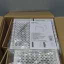 Amazon Basics Stackable and Foldable Clear Shoe Storage Organizer Box, Small, Pack of 12