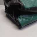 4PCS Golf Cart Diamond Seat Covers Kit, Front&Rear Seat Covers Fits EZGO TXT 1994-2013/EZGO RXV Standard Seat Cushion, EZGO Vinyl Seat Cover Accessories, No Staples (Dark Green&Black)
