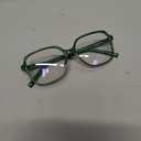 miyya Blue Light Blocking Glasses for Women, Blue Light Glasses for Women Oversized Fashion Glasses (*Dark Green)