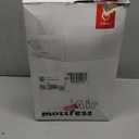 QPAU Inflatable Toddler Travel Bed with 3-Sided Safety Bumpers, Extra Large Kids Air Mattress, Includes Detachable Mattress, Portable for Camping, Travel, Home Use (Cyan)