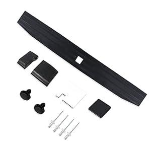 RANSOTO Tailgate Molding Trim Compatible with 2021 2022 2023 Ford F150 F-150 Flexible Flex Step Cap Top Trim Protector Cover Replaces FO1904150C, ML3Z9940602A