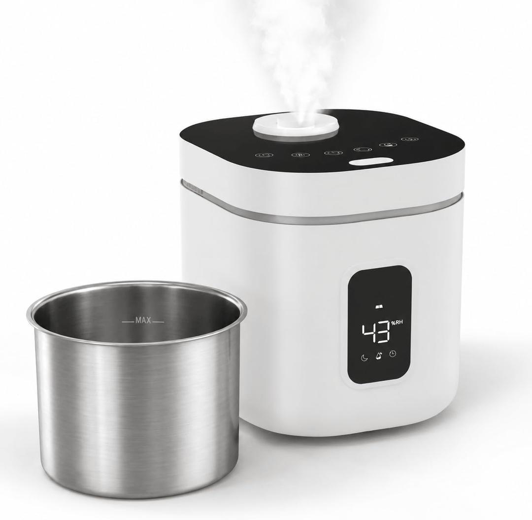 3.5L Stainless Steel Warm Mist Humidifier