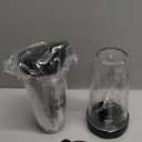 Blender Cups Replacement Parts For ninja,2-Pack 24oz Blender Cups with Sip & Seal Lids,7 fins Blender Replacement blade Compatible with Ninja BN401 BN751 BN801 BL480-30 BL642-30 BL682 BL687 NN102