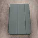 MoKo Case Fits Amazon Kindle Fire HD 8 & 8 Plus Tablet(12/10th Gen, 2024/2022/2020 Release) 8", PU Leather Trifold Stand Cover with Translucent Frosted Backshell with Auto Wake/Sleep, Midnight Green