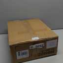 Huuger 4-Tier Bakers Rack with Reversible Power Outlet, 23.6 Inch Microwave Stand, Kitchen Coffee Bar, with Top Shelf, 6 S Hooks, Rustic Brown