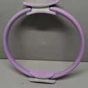 Pilates Ring 15 Inch Magic Circle Ring, Dual Padded Handles Pilates Rings Circle, Adjustable Yoga Ring