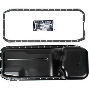 Engine Oil Pan with Gasket & RTV Silicone Compatible with Dodge Ram 2500 3500 4500 5500 5.9L 6.7L Diesel 2003-2012