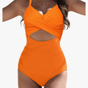 Buauty Women's One Piece Swimsuit Tummy Control Bathing Suits Sexy Cutout Swimwear Full Coverage Swim Suits for Women 2025
, Size -XL