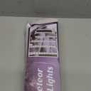 WATERGLIDE 16 Icicles Meteor Shower Lights, 12" Outdoor Icicle Christmas Lights 384 SMD LED Crystal Ice Falling Light, Connectable Raindrop Iciclelight, Xmas Winter Party Tree Holiday Decor, White