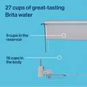 Brita 35034 Ultramax Water Dispenser, 18-Cup Capacity