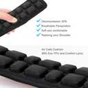RLSOCO Shoulder Strap Pad with Air Cushion Shoulder Relief,Case Bag Strap Pad for Laptop Bags,Camera Cases,Cello,Guitar,Sport Bags,Backpacks,Grocery,Messenger,armor aka plate carrier (Only 1 Piece