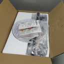 GoYeel Bathroom Light Fixtures 2 Light - 21" Matte Black Vanity Lights for Mirror Rustic Industrial Bathroom Wall Light Fixtures, E26 Bubes