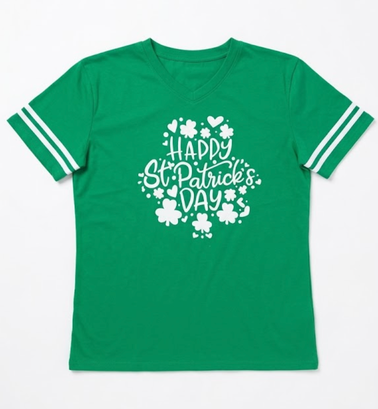 T-Shirt Green, Happy St. Patricks Day, XL