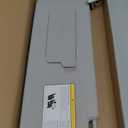 Jaronx Compatible with Tesla Model 3/Y Sun Visor 2021 2022 2023, 1490405-01-B, Driver Side Sunvisor Replacement with Vanity Mirror, Left Sun Visor for Tesla Model 3 Model Y 2021-2023 (Left)