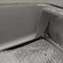 Henkelion Stainless Steel Cat Litter Box with Lid, 20" L x 14.2" W x 11.8" H, Extra Large Litter Box for Big Cats with High Sided, Anti-Urine Leakage, Easy Cleaning, Include Cat Mat and Scoop