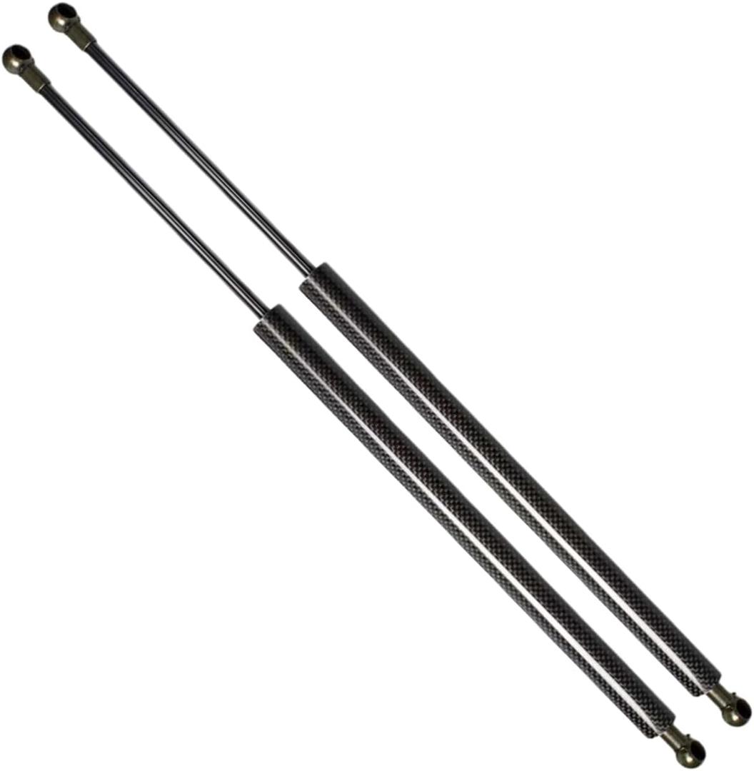 Carbon Fiber Hood Struts Compatible with Mitsubishi Lancer Evolution 7 8 9 CT9A 2001-2007 Shock Lift Supports Gas Dampers Bonnet Springs Kit No-Drill Bolt-on