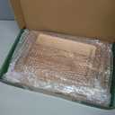 3 PCS Cutting Boards for Kitchen, Premium Acacia Wooden Cutting Board Set with Built-In Handle and Juice Groove, Charcuterie & Chopping Butcher Block for Meat, Vegetables, Fruits (Brown)