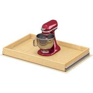 ALINE FURNITURE Pull Out Drawers for Cabinets Birch Wood, 33" W X 21" D Soft Close Slide Out Drawer for Kitchen Cabinets, Pull-out Shelves, Sliding Shelf for Pantry Cabinet Organizer