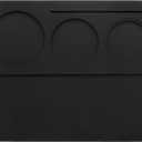 Normcore Espresso Tamping Station, Espresso Tamping Mat, Coffee Tamper Mat, Espresso Accessories Tool for Baristas, Food Grade Non-Slip Silicone, 9.5 Inch x 7.5 Inch (Black)