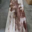 Modern Abstract Medium Pile Area Rug Brown , Size: 96×38 