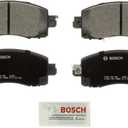 BOSCH BC2045 QuietCast Premium Ceramic Disc Brake Pad Set - Compatible with Select Subaru Crosstrek, Forester, Impreza, Legacy, Outback; FRONT
