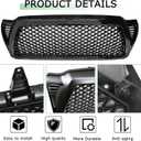 Glossy Black Front Bumper Grille For Toyota Tacoma 2005-2011