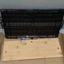 Magnetic Shelf for Fridge with Wider & Thicker Magnet, 1 Pack Refrigerator Organizer Storage Basket for Fruit, Onion, Potato, Spice Rack, Kitchen, Laundry, Pantry (Black, 16.14" x 6.77" x 11.81")