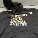 Support Your Local Animal Shelter Pullover Hoodie M