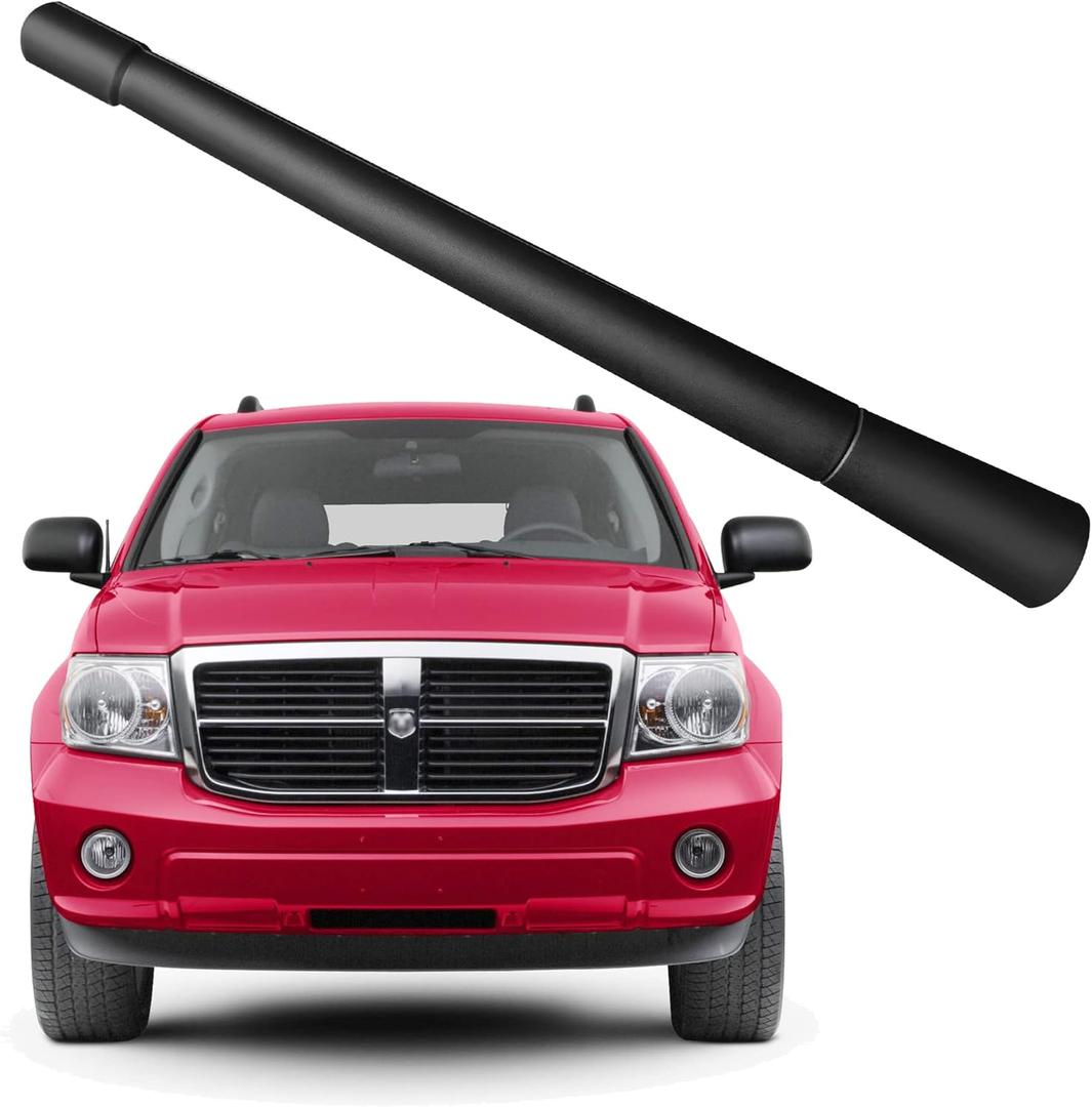 7 Inch Antenna Replacement for Dodge Durango (1998-2010), Dodge Durango Antenna, Flexible Rubber Antenna Mast